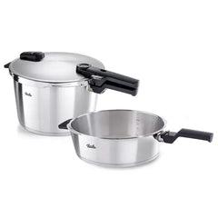 Fissler - Vitaquick Premium Snelkookset - 4L + 8L - RVS