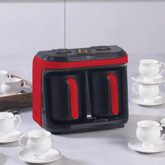 Karaca Hatır Hüps Düet - Rood - Koffiezetapparaat - 1400W - 10 Kopjes