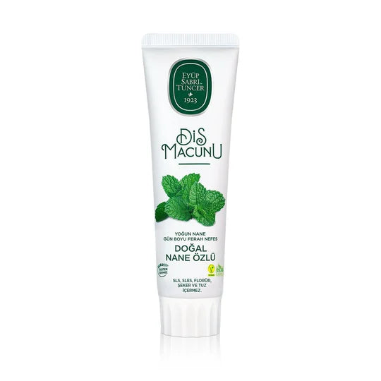 Eyüp Sabri Tuncer – 100% Plantaardige Tandpasta met Natuurlijke Munt – 90 ml – 100% Vegan – Glutenvrij