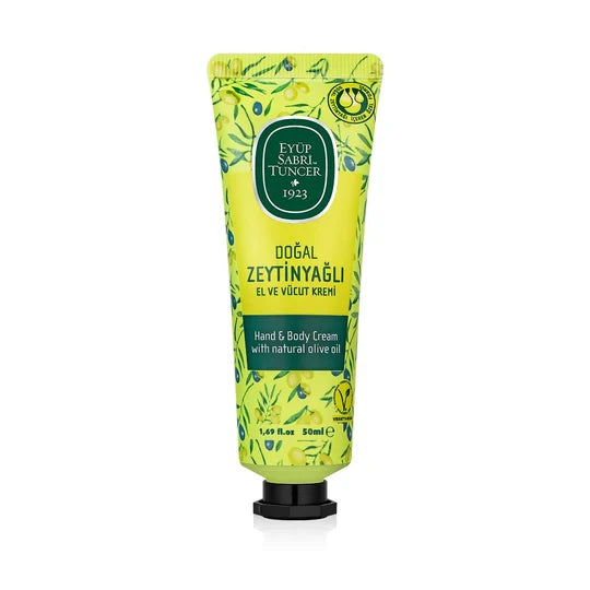 Eyüp Sabri Tuncer - Naturel met Natuurlijke Olijfolie - Hand- en Lichaamscrème - 50 ml