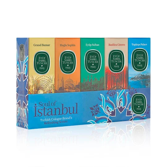 Eyüp Sabri Tuncer Soul of istanbul – Mini Cologne – Aftershave – Set van 5 x 16 ml