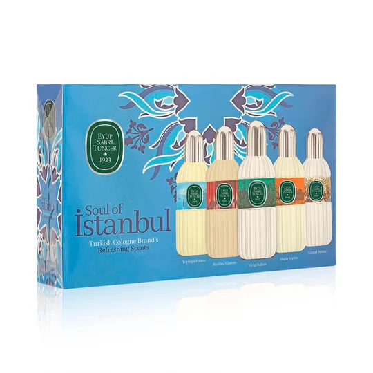 Eyüp Sabri Tuncer Soul of istanbul – Mini Cologne – Aftershave – Set van 5 x 16 ml