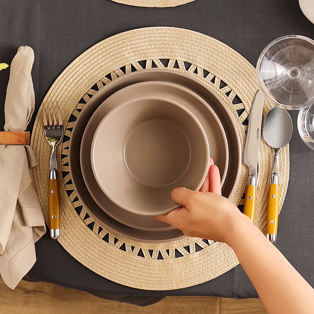 Karaca Mirum - Stoneware Serviesset - 4-Persoons - 12-Delig