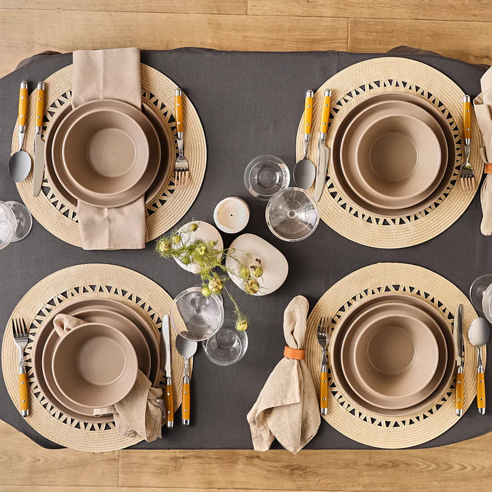 Karaca Mirum - Stoneware Serviesset - 4-Persoons - 12-Delig
