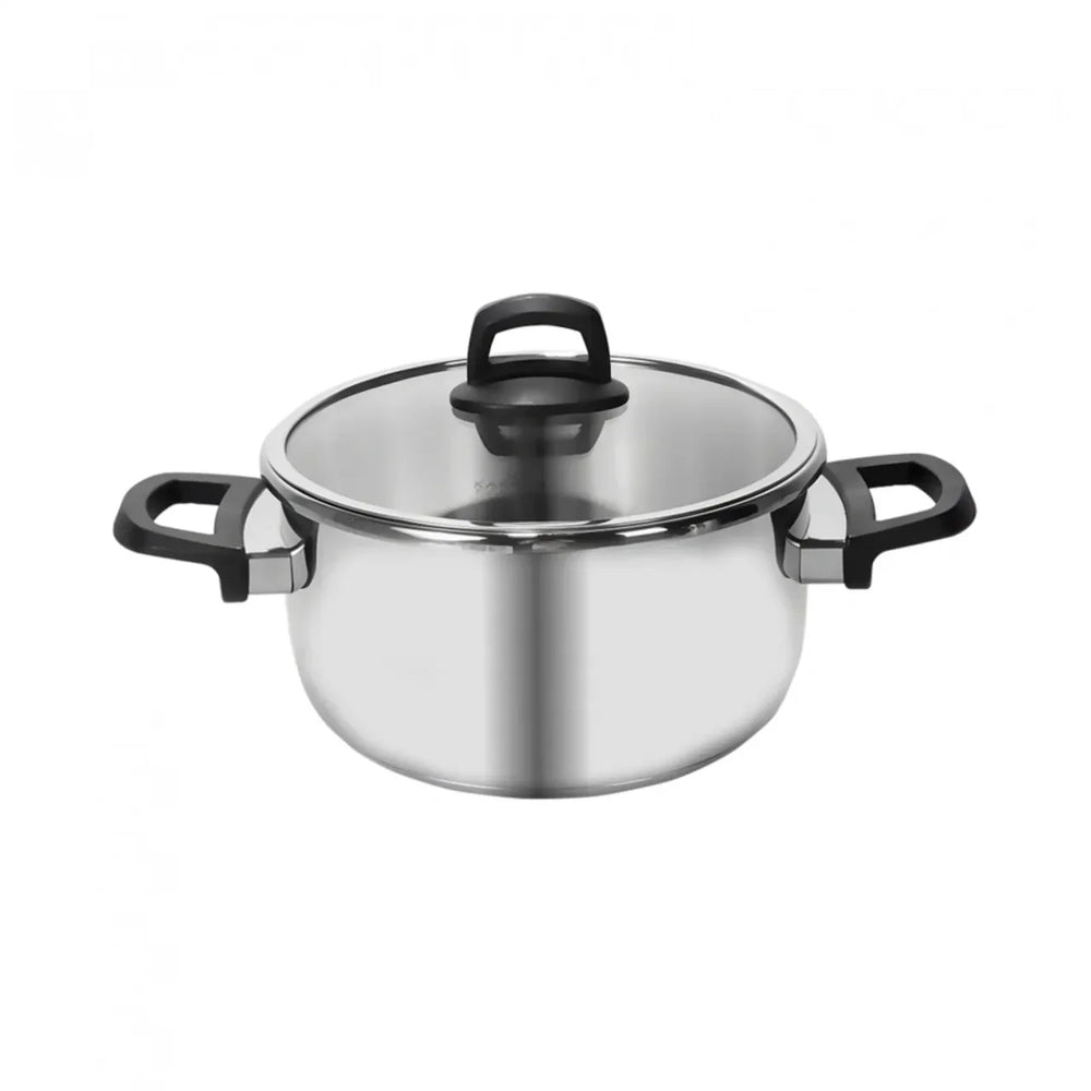 Karaca Perfect - RVS Snelkookpannen - Grijs - 4+6 Liter