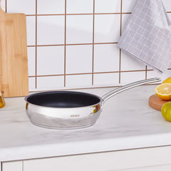 Karaca Emirgan - Steelpan - 18/10 Roestvrijstaal - 20 cm - Inductiegeschikt