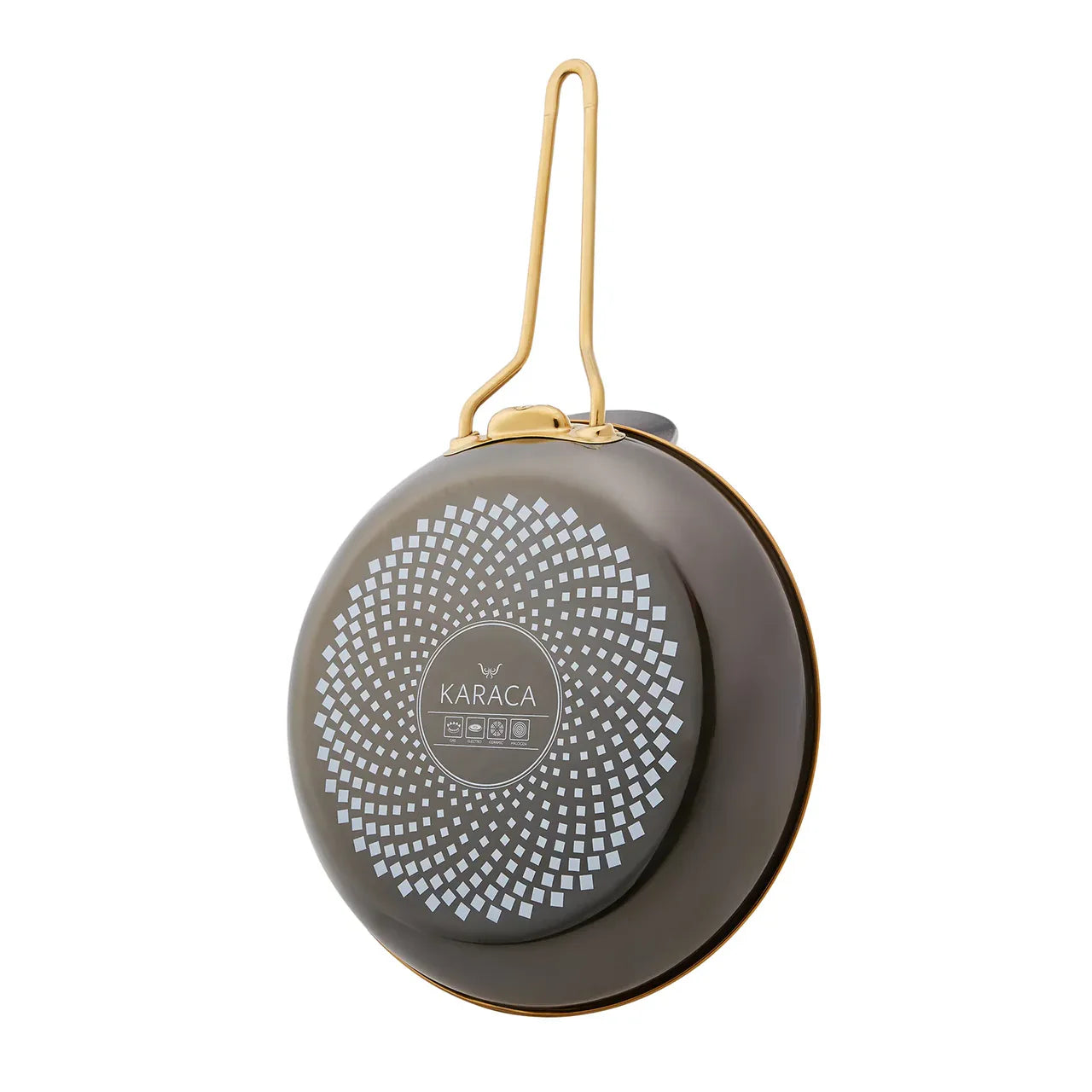 Karaca Troy - RVS Steelpan - Zwart - 26 cm