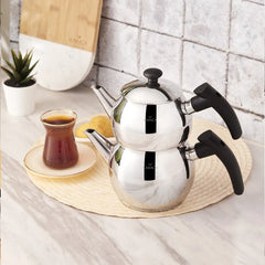 Karaca Adelya - RVS Theepot - Mini Formaat - 1100 ml