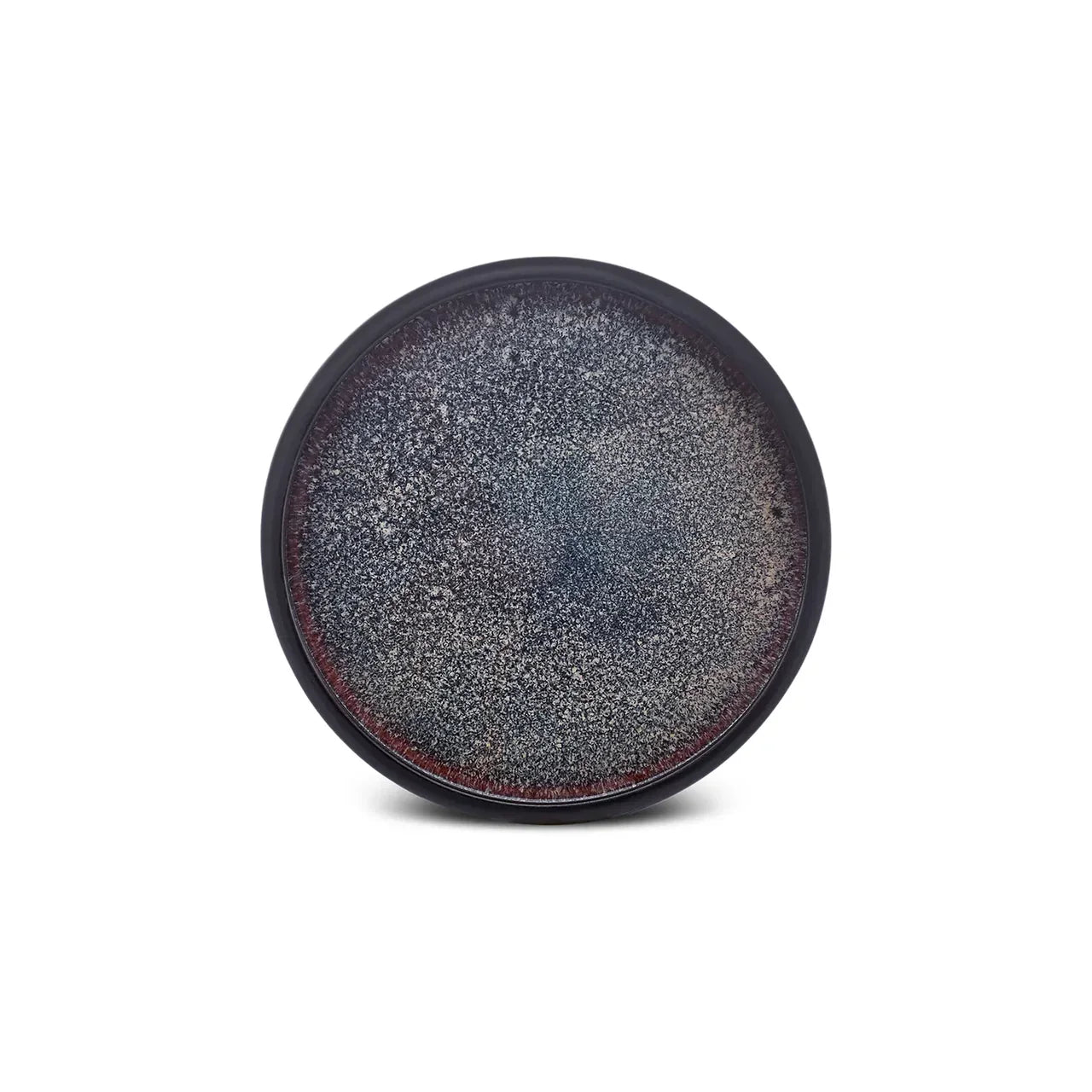 Karaca Galactic - Stoneware Dessertbord - 1 stuk - 22.5 cm - Zwart