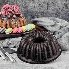 Polochef Damla - Graniet Bakvorm - 26 cm - Non-Stick - Zwart