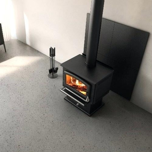 Hittebestendige Plaat - Warmte Bescherming - Haardscherm - Hitteschild - 80 X 90 CM