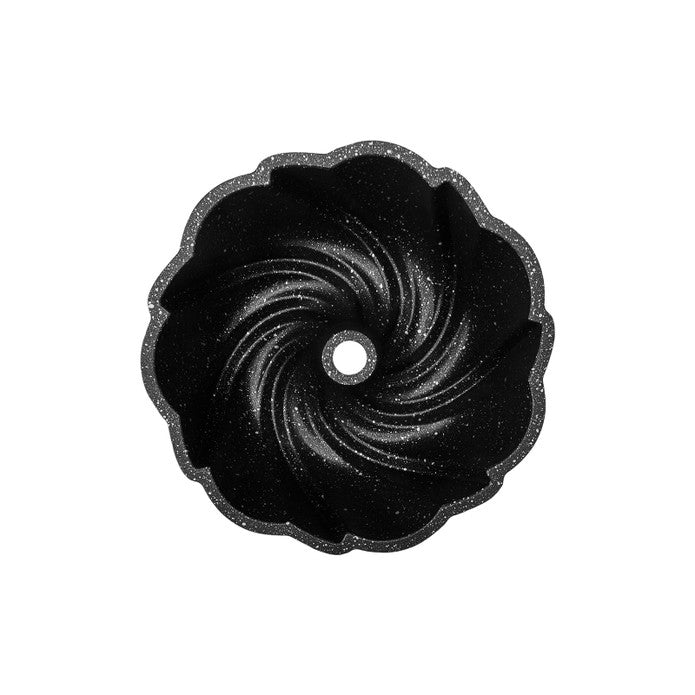 Karaca Pare - Gietijzeren Bakvorm – 24 cm - 400°C Hittebestendig – Metallic Poederroze