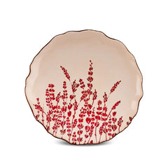 Karaca Red Lavender - 7-delige Taartset – Glas