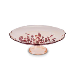 Karaca Red Lavender - 7-delige Taartset – Glas