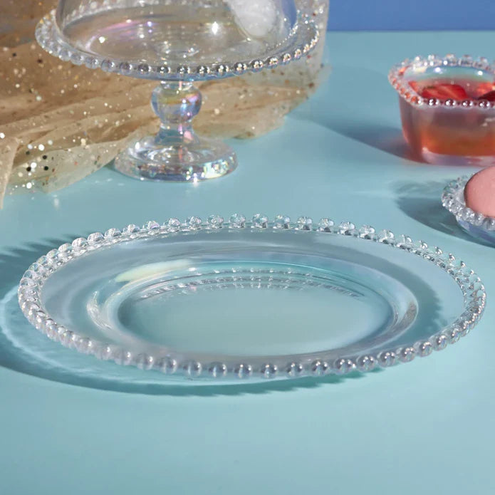 Karaca Rory - 27 cm Serveerbord – Hoogwaardig Glas, Elegante en Stijlvolle Ontwerp
