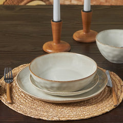 Karaca Aria Reactive - 24-delige Serviesset - 6 Personen - Beige
