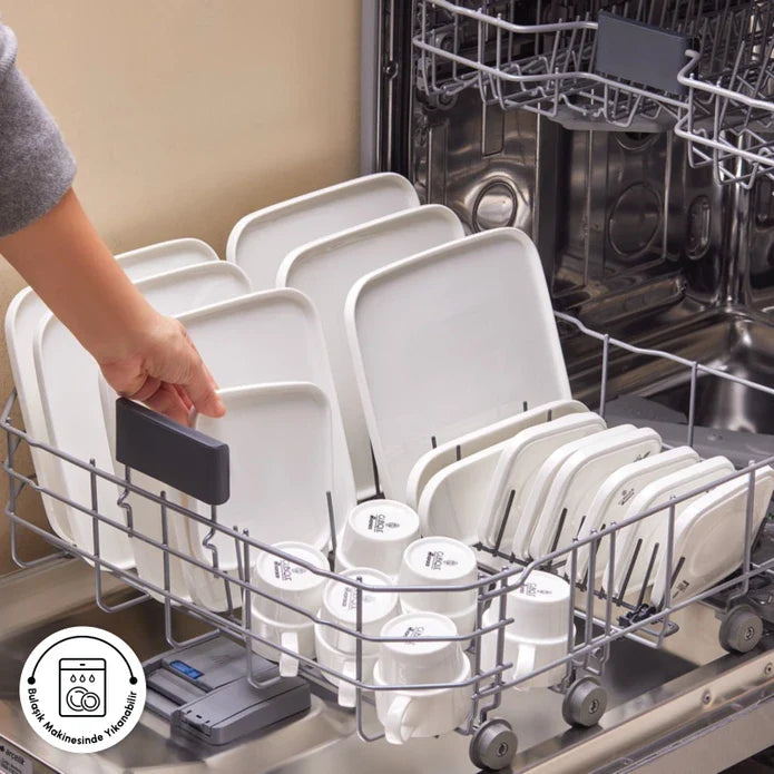 Karaca Stream Bone Cubique - 35-delige Ontbijtset - 6 Persoons - Porselein