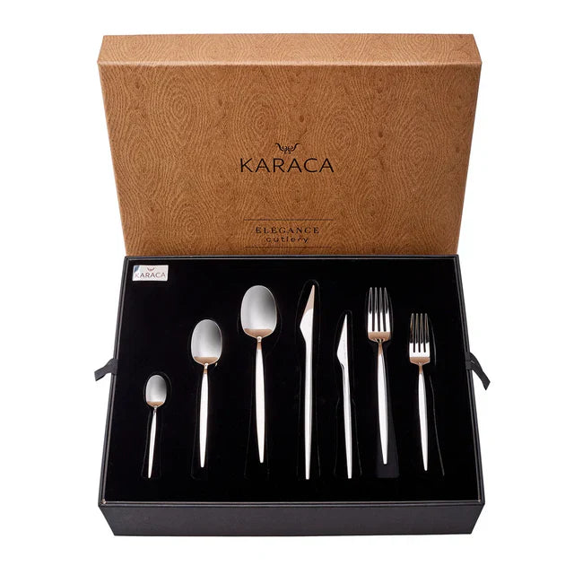 Karaca Thor Elegance - 84-delige Bestekset - 12-Persoons