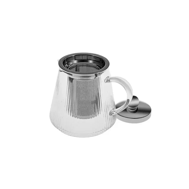 Karaca Keops Glazen Theepot - 1500 ml - Hittebestendig Borosilicaat Glas - Elegant Design