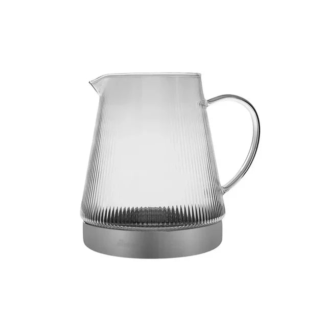 Karaca Keops Glazen Theepot - 1500 ml - Hittebestendig Borosilicaat Glas - Elegant Design