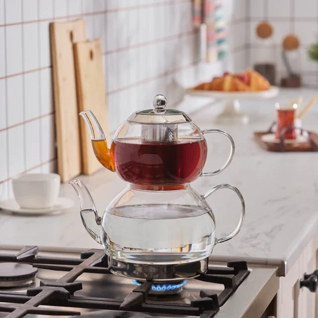 Karaca Pandora - Glazen Theepot - Inductie Geschikt - 1000 ML