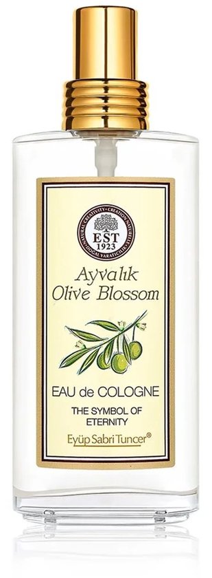 Eyüp Sabri Tuncer- Ayvalık Zeytin Çiçeği - Olijven - 150 ml Eau De Cologne – Glazen Fles