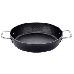 Fissler Adamant - Serveerpan - 28 cm - Dubbelhandvat - Zwart