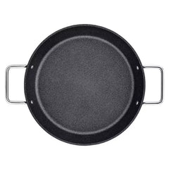Fissler Adamant - Serveerpan - 28 cm - Dubbelhandvat - Zwart