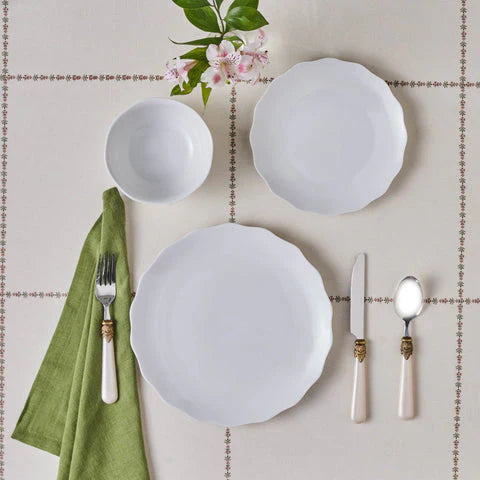 Karaca Scalloped - 18-delige Serviesset - 6-Persoons