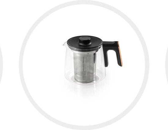 Arzum Ehlikeyf Samovar AR3083-0100 | Zwart - Turkse Theemachine - 3.5 + 1.2 liter - Led-indicator - 2200 W