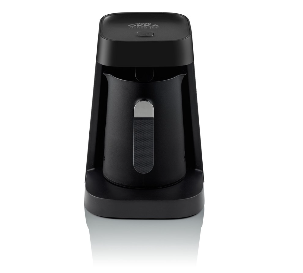 Arzum OKKA Minio Jet Turks Koffiezetapparaat OK0017-0500 | Zwart/Chroom - Dubbelzijdige koffiepot - 1-5 kopjes - 480W