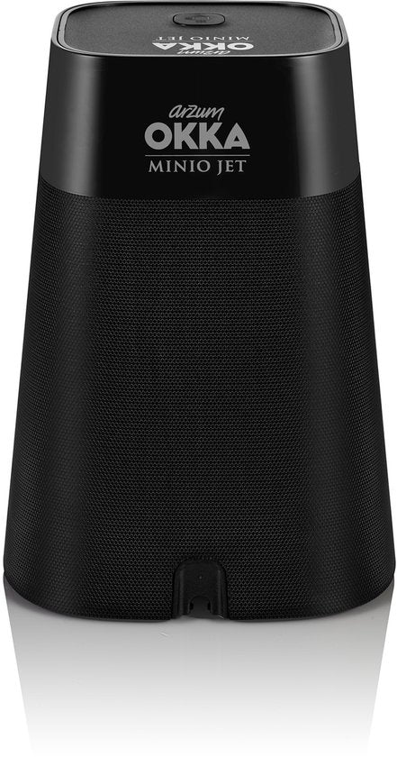 Arzum OKKA Minio Jet Turks Koffiezetapparaat OK0017-0500 | Zwart/Chroom - Dubbelzijdige koffiepot - 1-5 kopjes - 480W