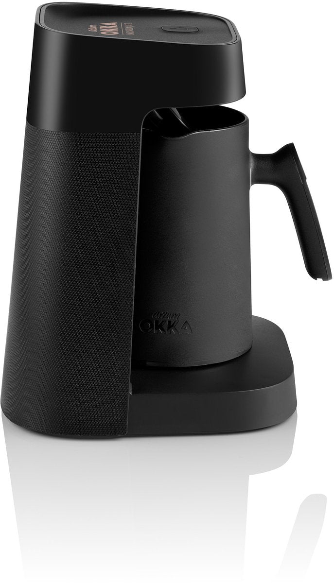 Arzum OKKA Minio Jet Turks Koffiezetapparaat OK0017-0400 | Zwart/Koper - Dubbelzijdige koffiepot - 1-5 kopjes - 480W