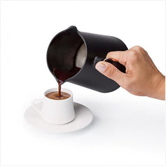 Arzum OKKA Minio Turkse Koffiemachine OK004-0500 | Zwart/Chroom - Dubbelzijdige koffiepot - 4 kopjes - 480W
