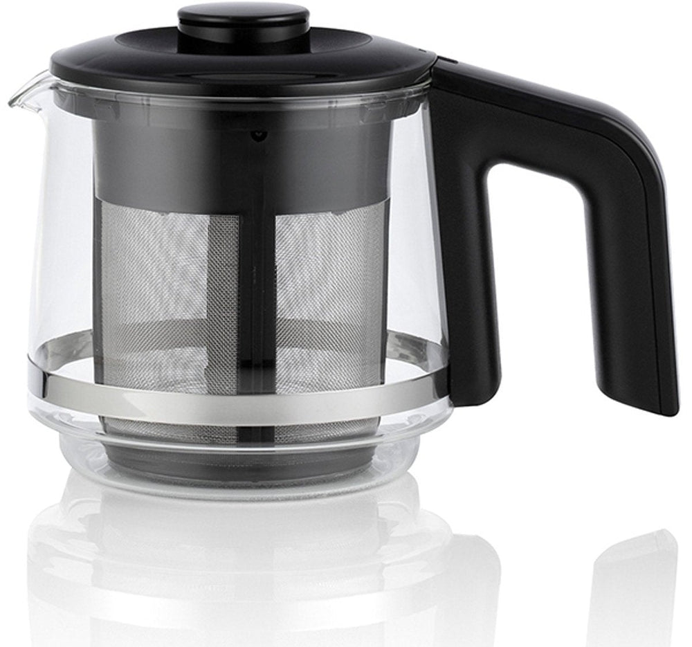 Arzum Jollietea Elektrische Theepot AR3062-0100 | Zwart - 2L + 1L - Led-indicator - 360° basis - 1650W