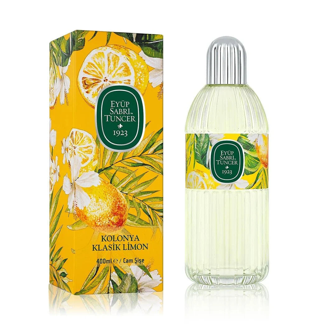 Eyüp Sabri Tuncer - 80℃ Classic Citroen Cologne - Limon Kolonya – 400ml - Glazen Fles