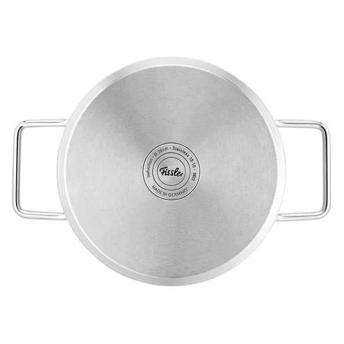 Fissler Pure Collection - Kookpan Laag met RVS Deksel - 24cm