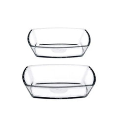 Paşabahçe Tokio 54942 - Glazen Schaal - Set van 2