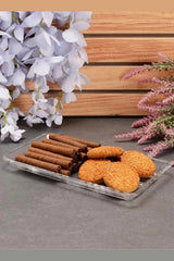 Paşabahçe Madlen 68153 - Glazen Serveerschaal - Set van 2