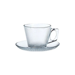 Paşabahçe Generation 96636 - Glazen Theekopjes & Onderzetters - 195 ml