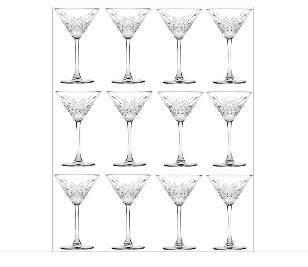 Paşabahçe Timeless Martini 440176 - Cocktailglas - Set van 12 - 230 ml