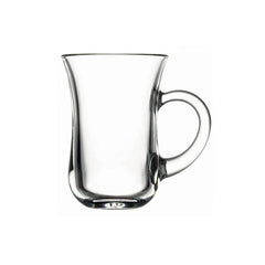 G4U Lina - Theeglazen Met Oor - 145 ml - Set van 6