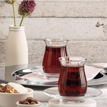 Paşabahçe Linka 96572 - Turkse Theeglazen Set - 145 ml