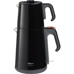 Arzum cay Sefasi AR3080‑S - Zwarte Elektrische Turkse Theemaker - 1650 W - 1800 ml