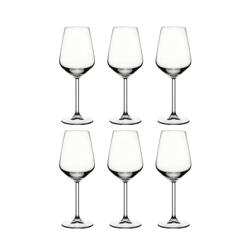 Paşabahçe Allegra 440080 - Wijnglas - Set van 6 - 350 ml