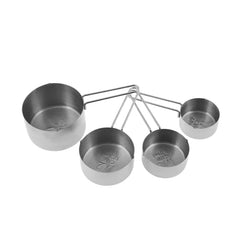 Karaca Crick Crack - Roestvrijstalen Maatpan – 250 ml - 4-delig
