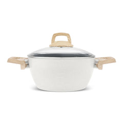 Karaca Swiss Crystal - Kookpot - Crème - 20 cm