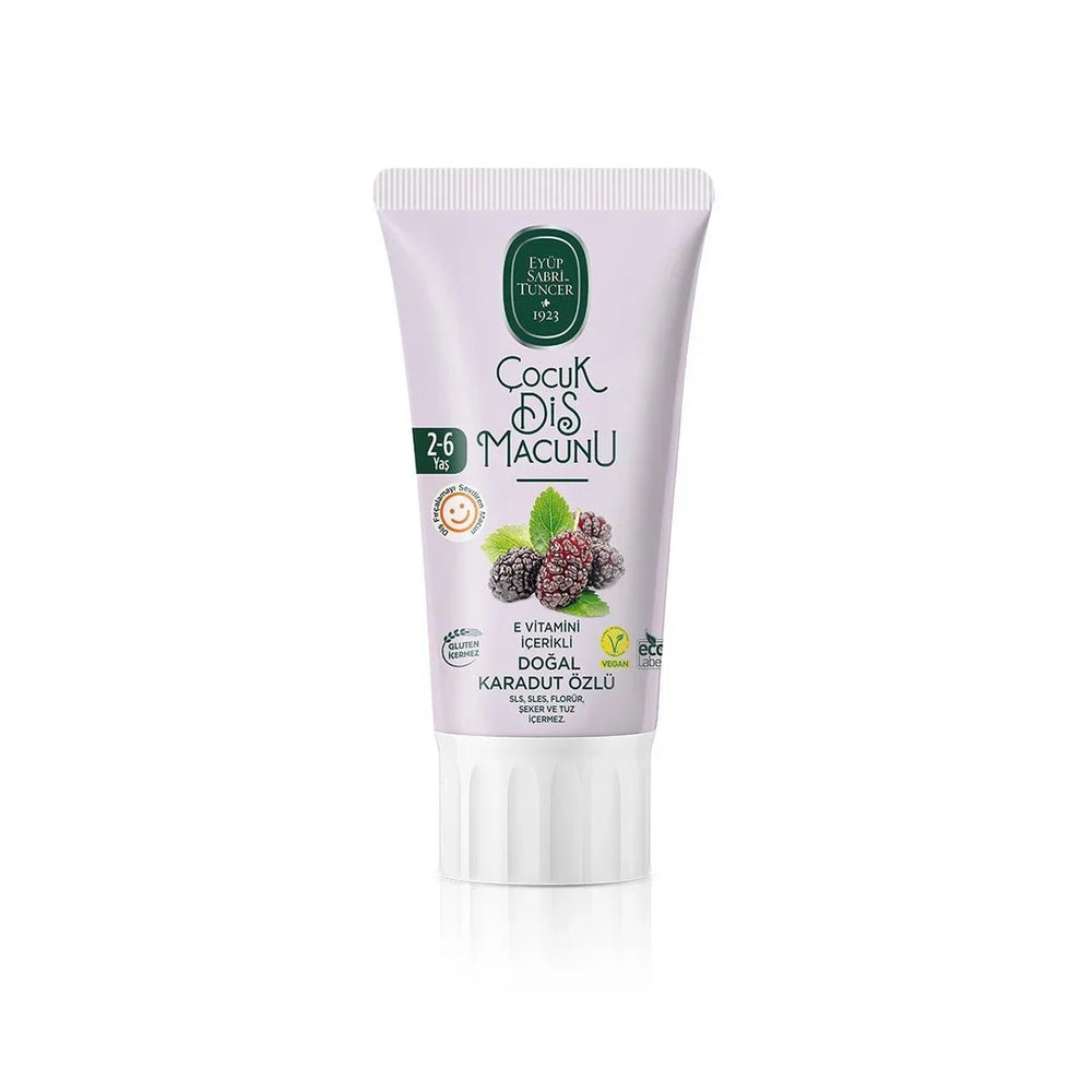 Eyüp Sabri Tuncer - Natuurlijke Tandpasta met Zwarte Moerbei-extract - Kids 2-6 Jaar – 60 ml