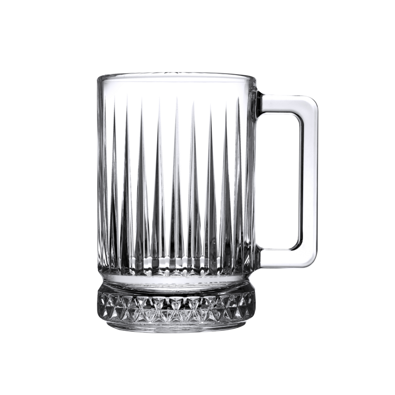 Paşabahçe Elysia 55442 - Theeglas Met Oor – 310 ml – Set van 2