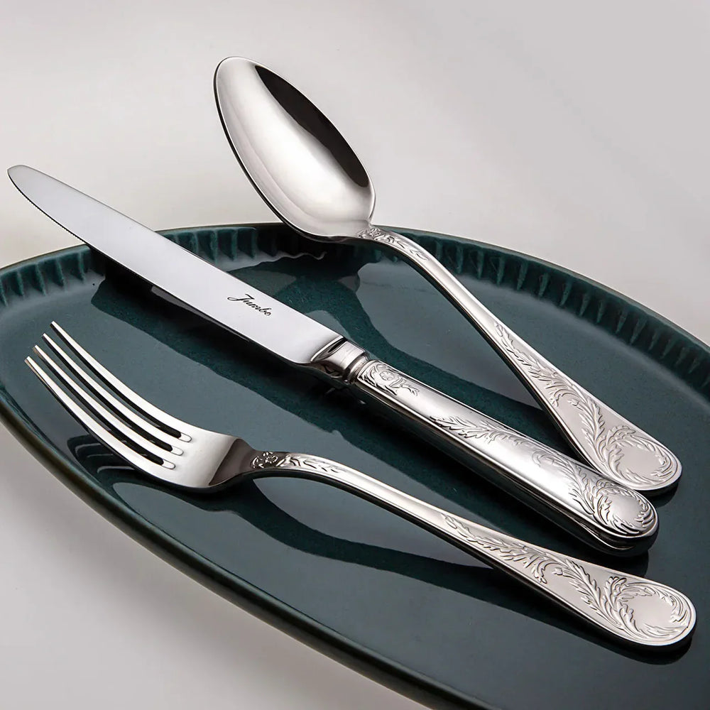 Jumbo 9700 - 84-delige RVS Bestekset - 12 Persoons